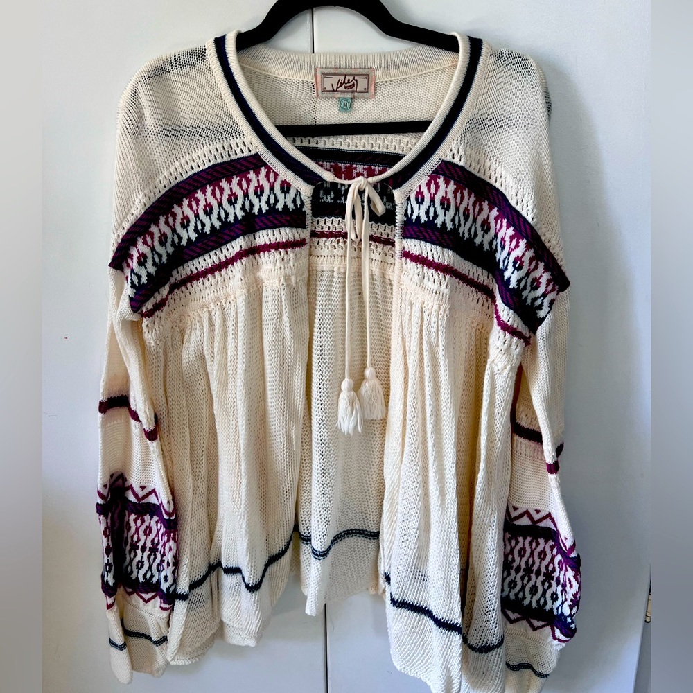 Sweater cardigan